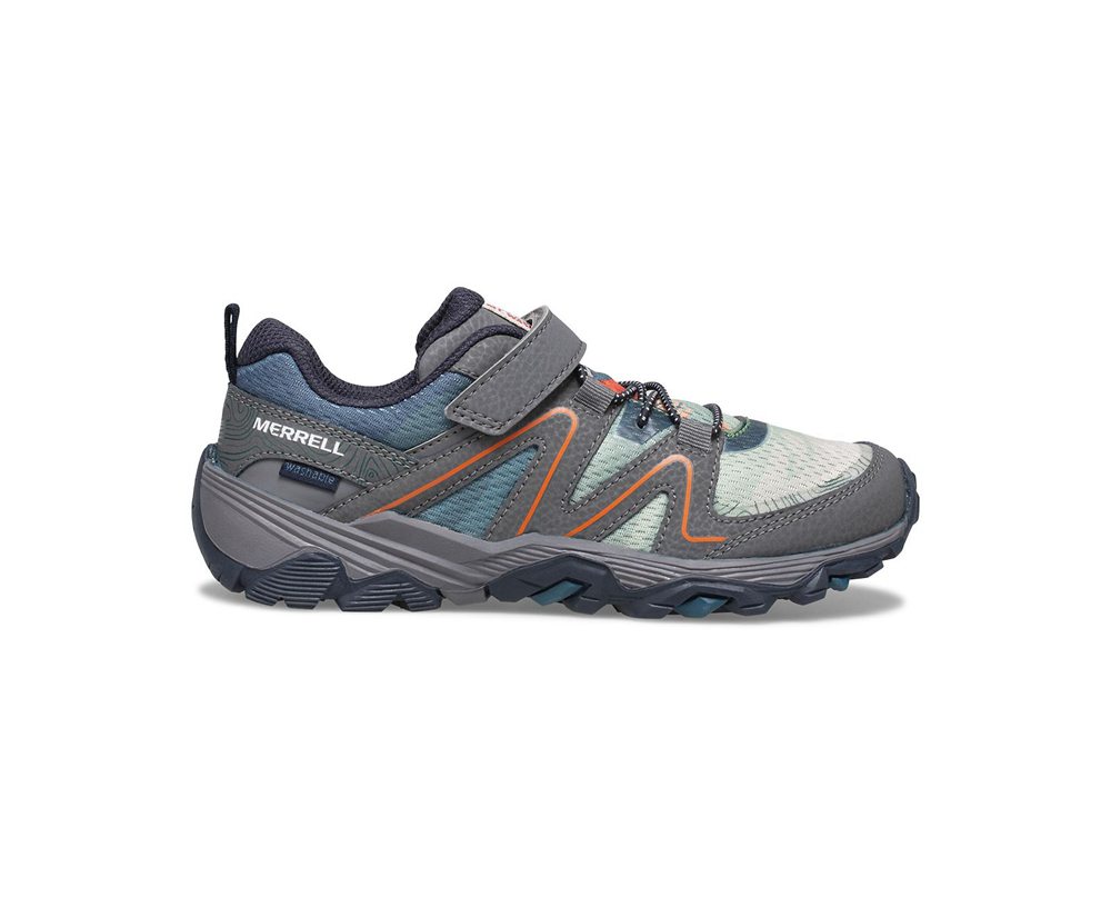 Merrell Sneakers Grey - Trail Quest Print - Kids 85GSHIUBO